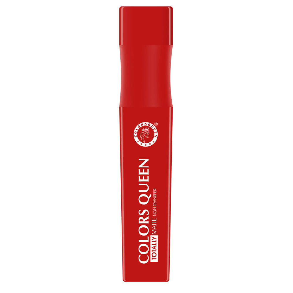 Colors Queen Totally Matte Liquid Lipstick - Retro Red | Grocsy