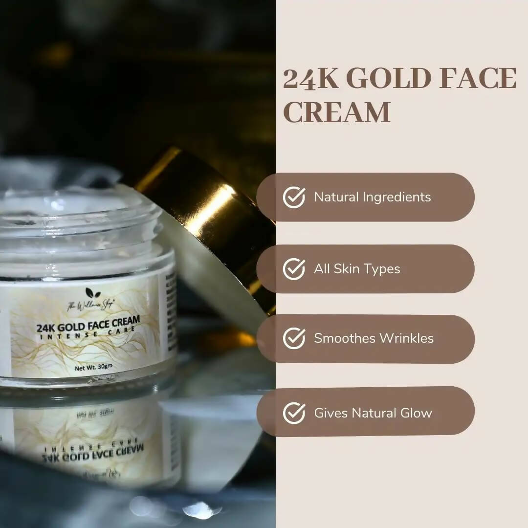 The Wellness Shop 24K Gold Face Cream | Grocsy