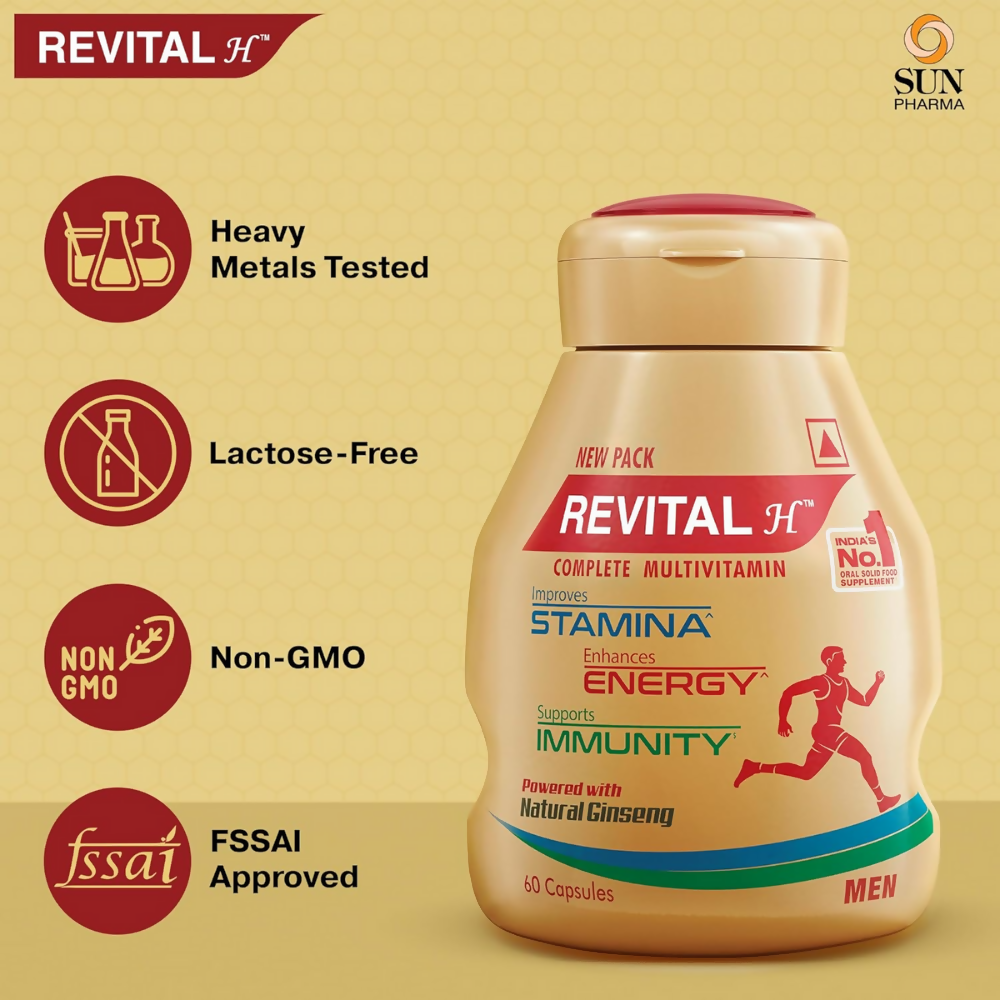Revital H Woman 30S And Men 30S Capsules | Grocsy
