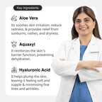 Cureskin Hydration Gel with Hyaluronic Acid, Aquaxyl, Aloe | Grocsy