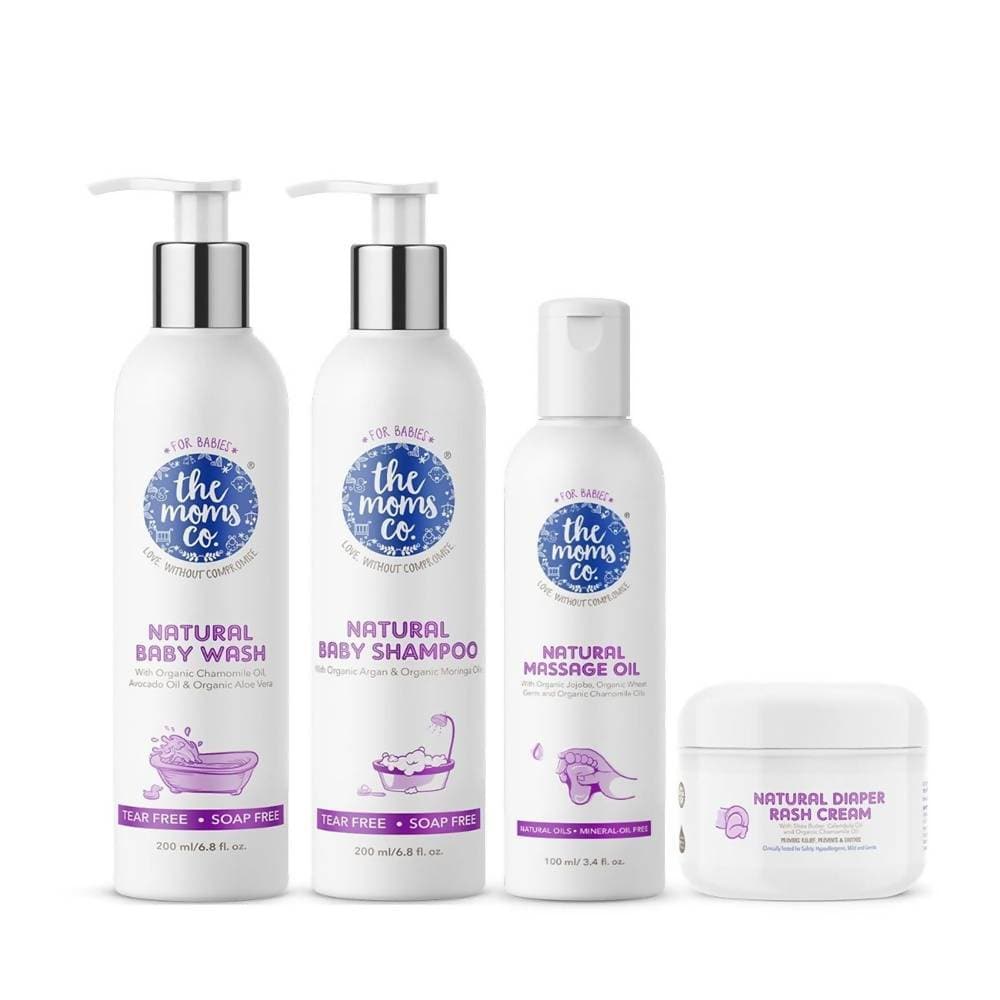 The Moms Co Baby Essentials With Ribbon Gift Box | Grocsy