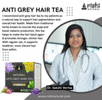 Rishi Natural Anti Grey Hair Herbal Tea | Grocsy