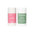 Bitamin Natural Deodorant French Rose, Wild Roo Roll On | Grocsy