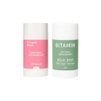 Bitamin Natural Deodorant French Rose, Wild Roo Roll On | Grocsy