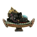 Tied Ribbons Resin Ganesh Statue Murti | Grocsy