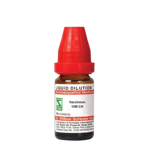 Dr. Willmar Schwabe India Vaccinium Dilution | Grocsy