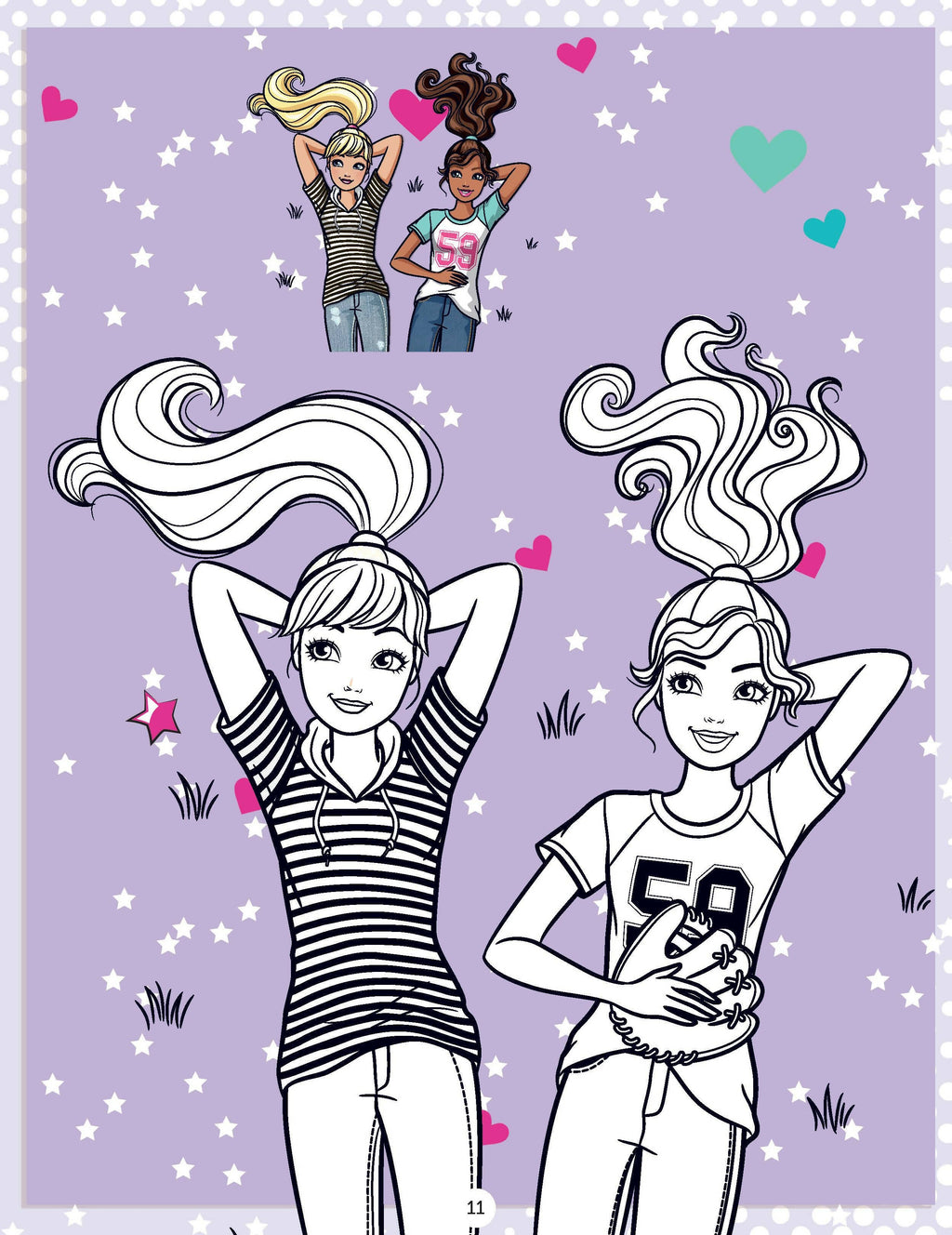 Dreamland Publications Barbie Copy Colouring Book : Children Drawing, Painting & Colouring Book | Grocsy