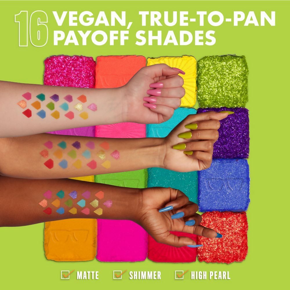NYX Professional Makeup Ultimate Shadow Palette - I Know That's Bright | Grocsy