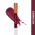 FLiCKA Weightless Impression 12 December - Pink Matte Finish Liquid Lipstick | Grocsy