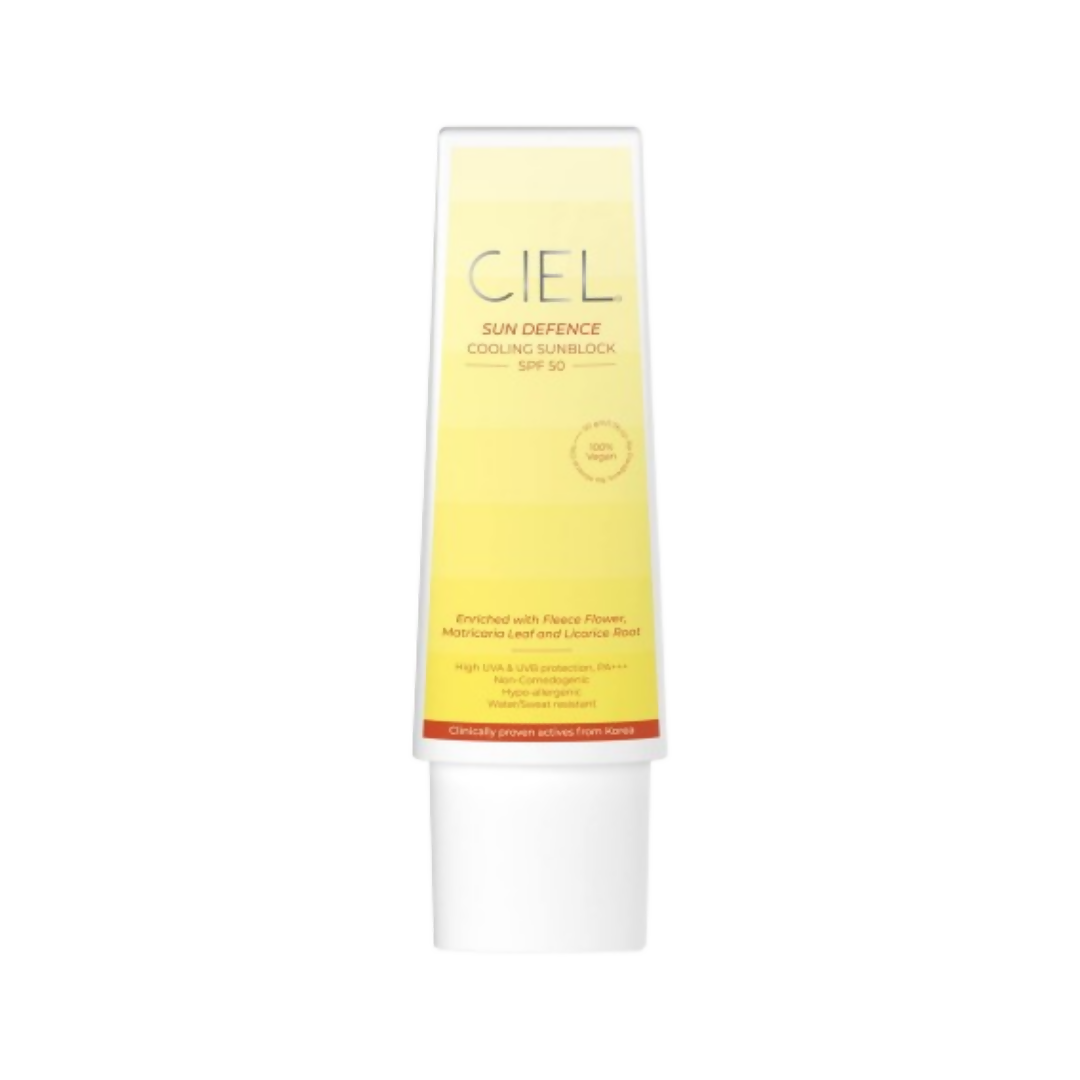 Ciel Sun Defence Cooling Sun Block Sunscreen SPF 50 | Grocsy