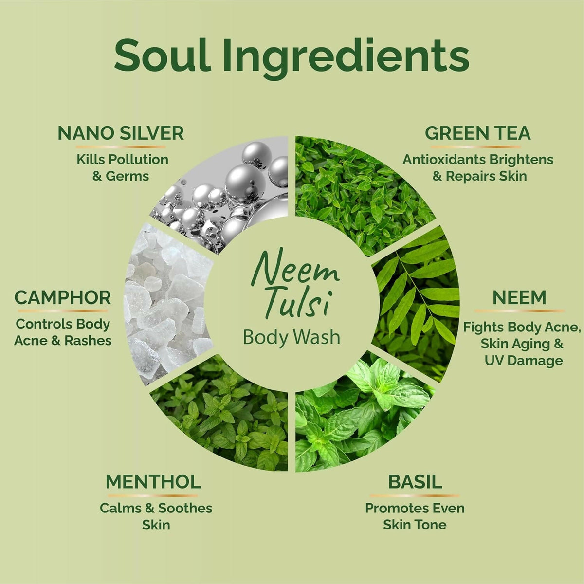 Vedic Valley Neem Tulsi Body Wash | Grocsy