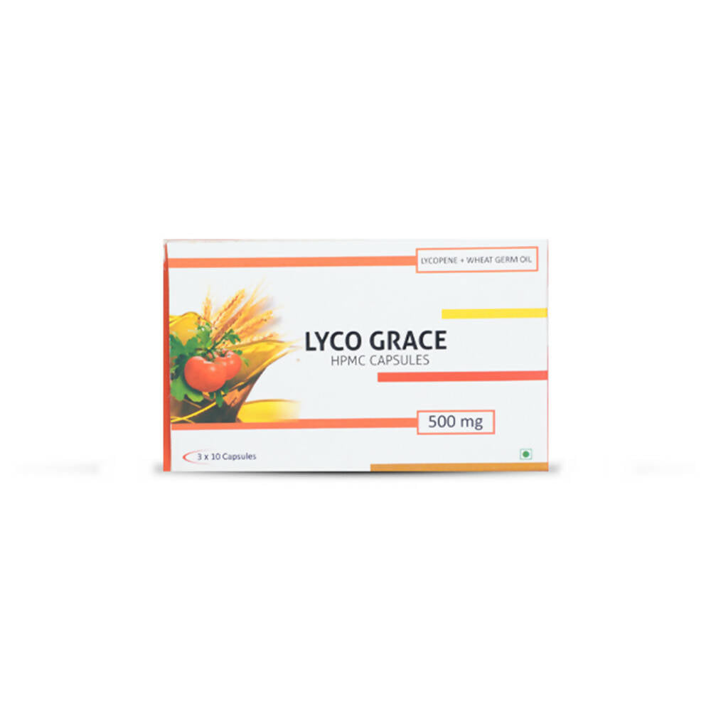 Nutra Grace Lycopene + Wheat Germ Oil Capsules | Grocsy