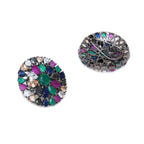 Multi Oversized Studs- Ruby Raang | Grocsy