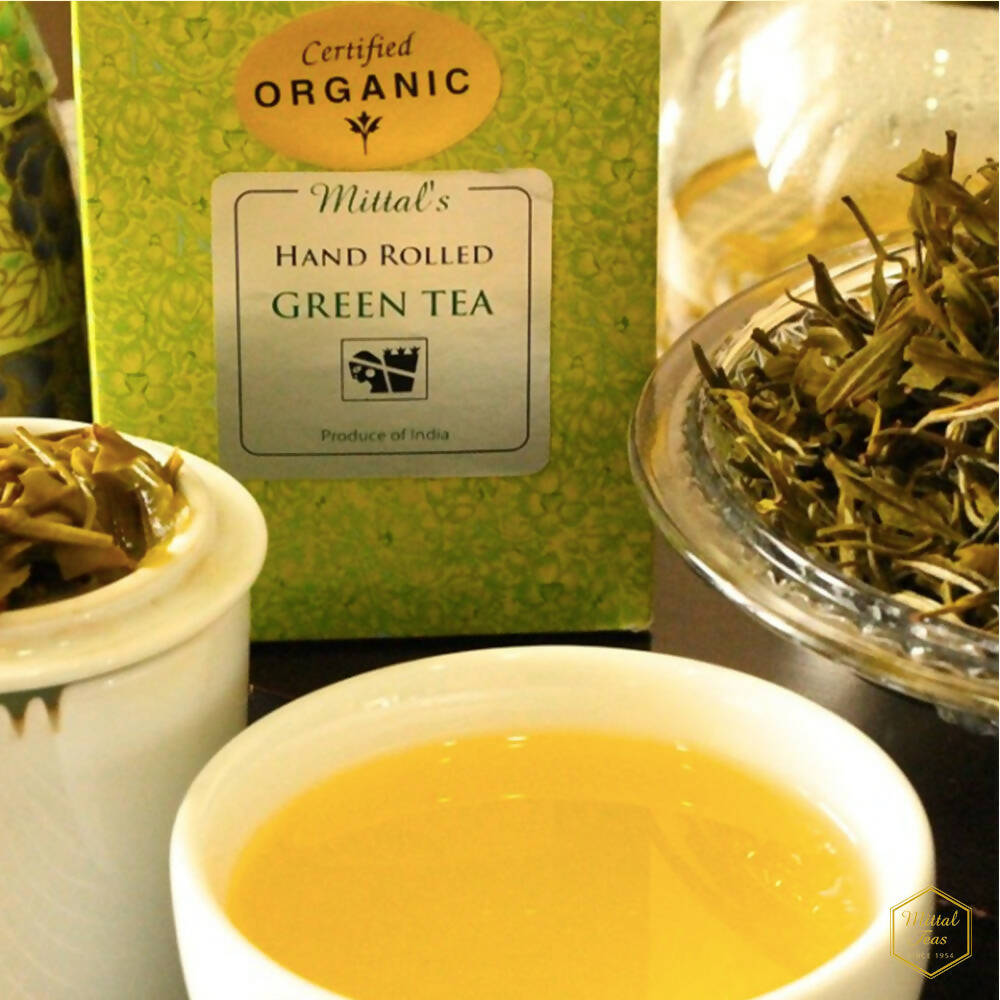 Mittal Teas Hand Rolled Green Tea (Premium) | Grocsy