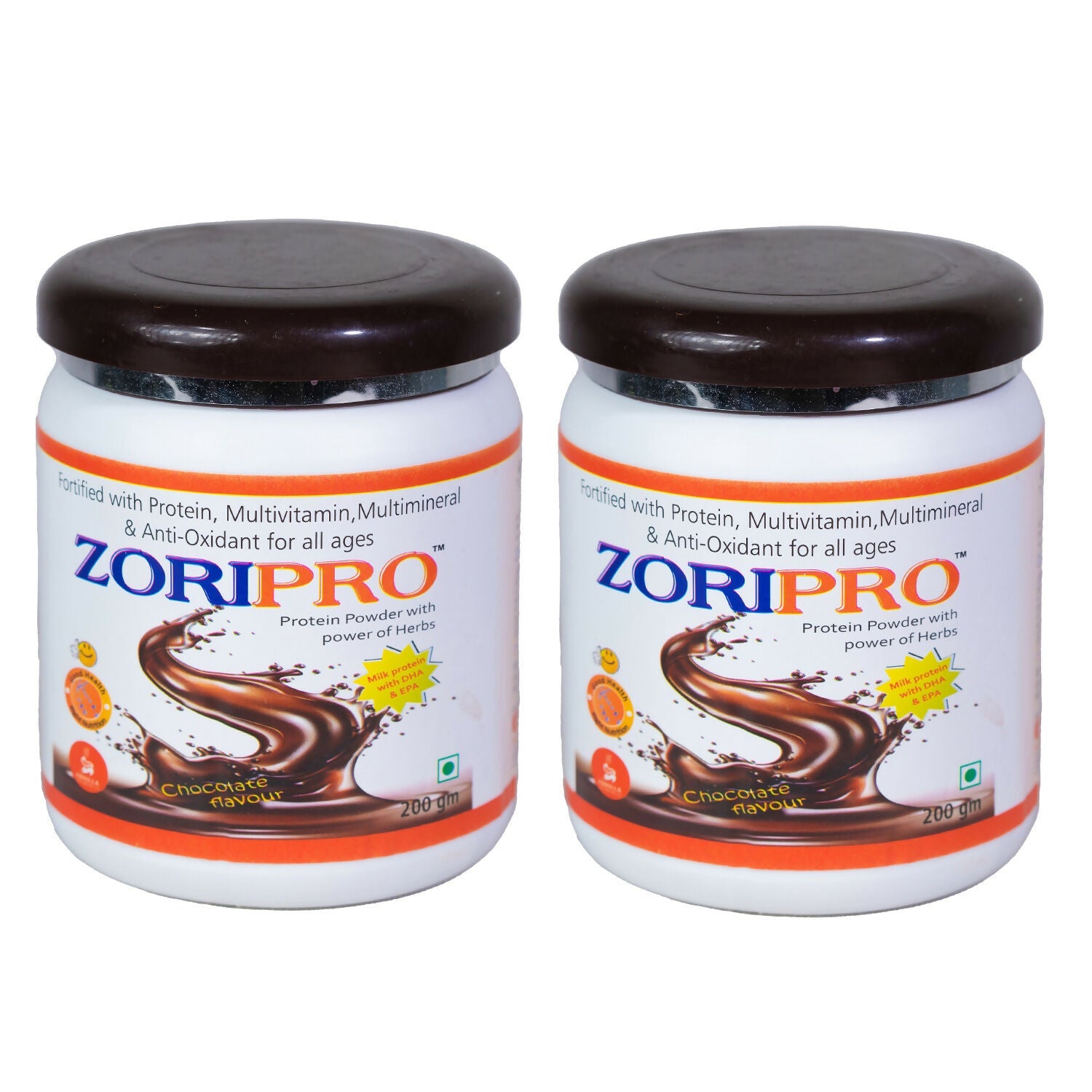 Zorilla Life Science Zoripro Protein Powder - Chocolate I Multivitamin I Multimineral I Anti-Oxidant for all ages I with Power of Herbs | Grocsy
