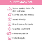 Nykaa Skin Secrets Exotic Indulgence Rice + Camellia Sheet Mask For Nourished & Radiant Skin | Grocsy
