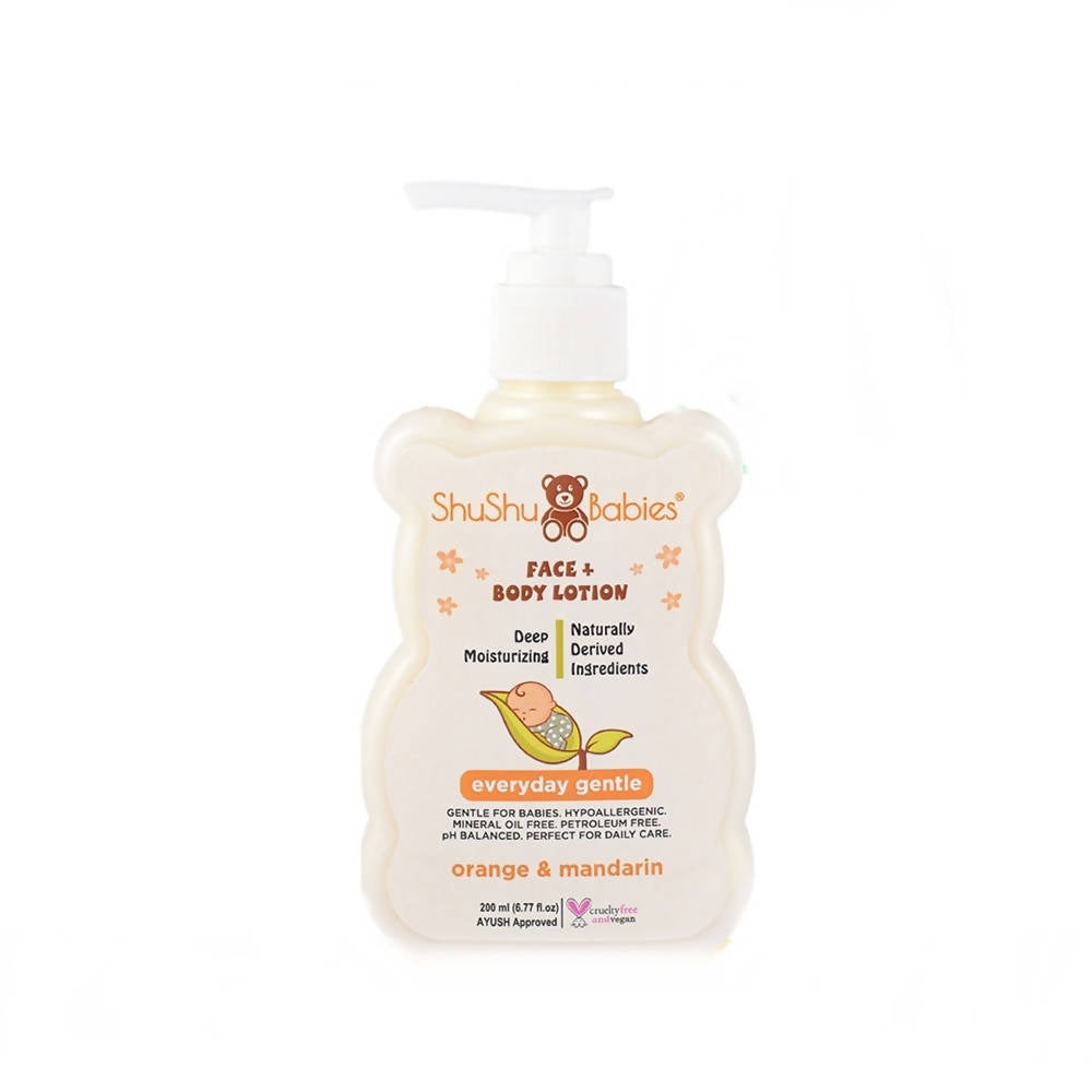 ShuShu Babies Face + Body Lotion Orange & Mandarin | Grocsy