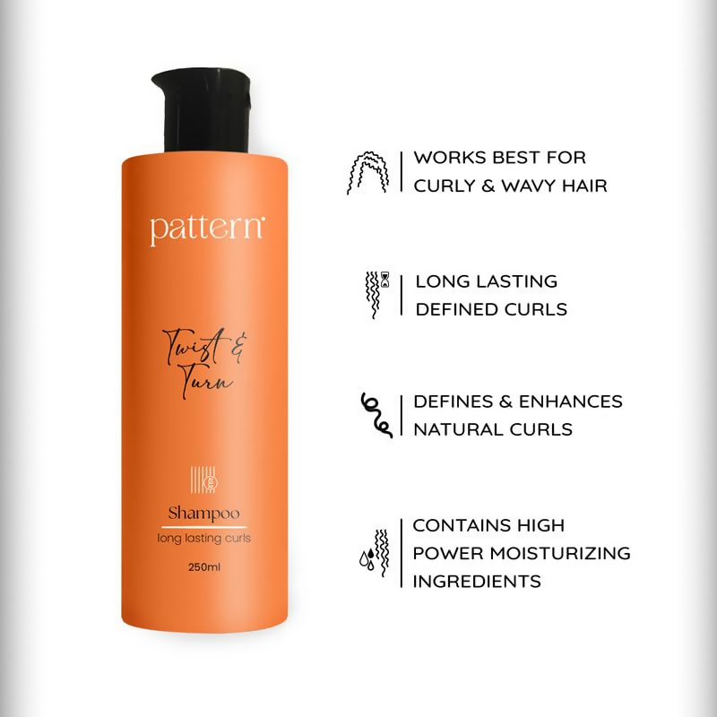 Pattern Twist & Turn Shampoo For Men & Women | Grocsy