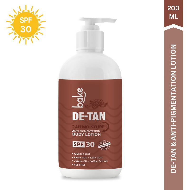 Bake De-Tan Anti Pigmentation Coffee Body Lotion | Grocsy