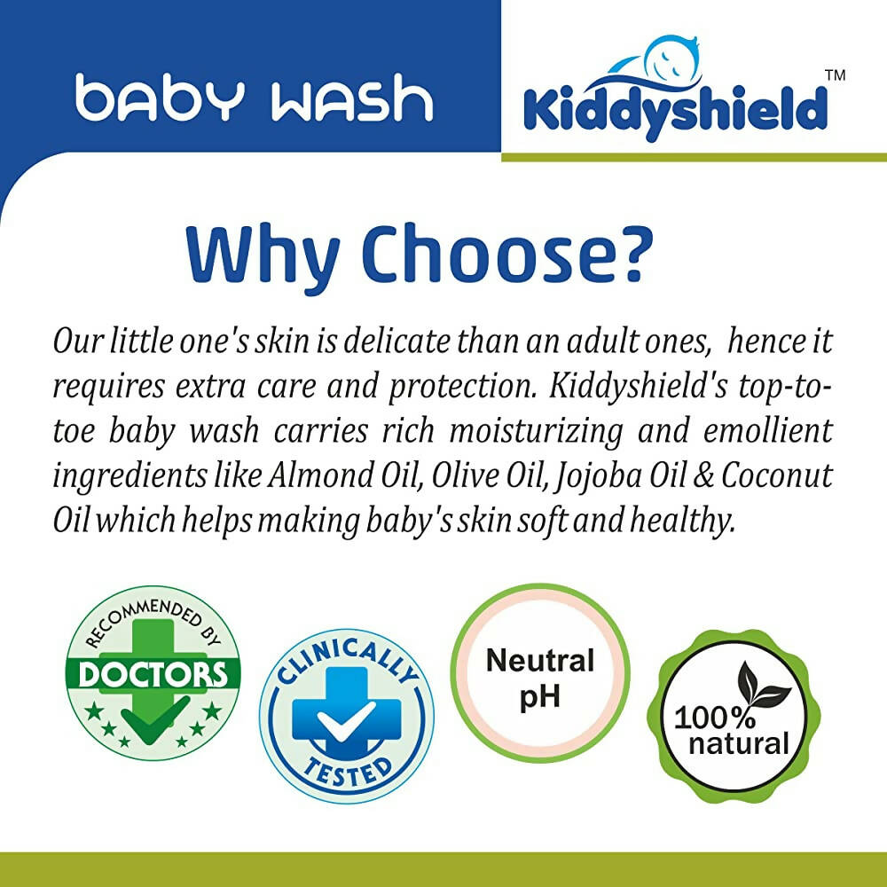 Kiddyshield Top To Toe Baby Wash | Grocsy