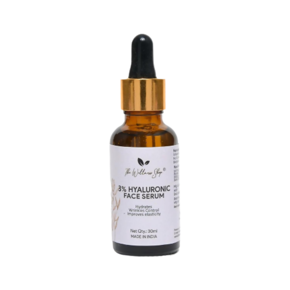 The Wellness Shop 3% Hyaluronic Face Serum | Grocsy