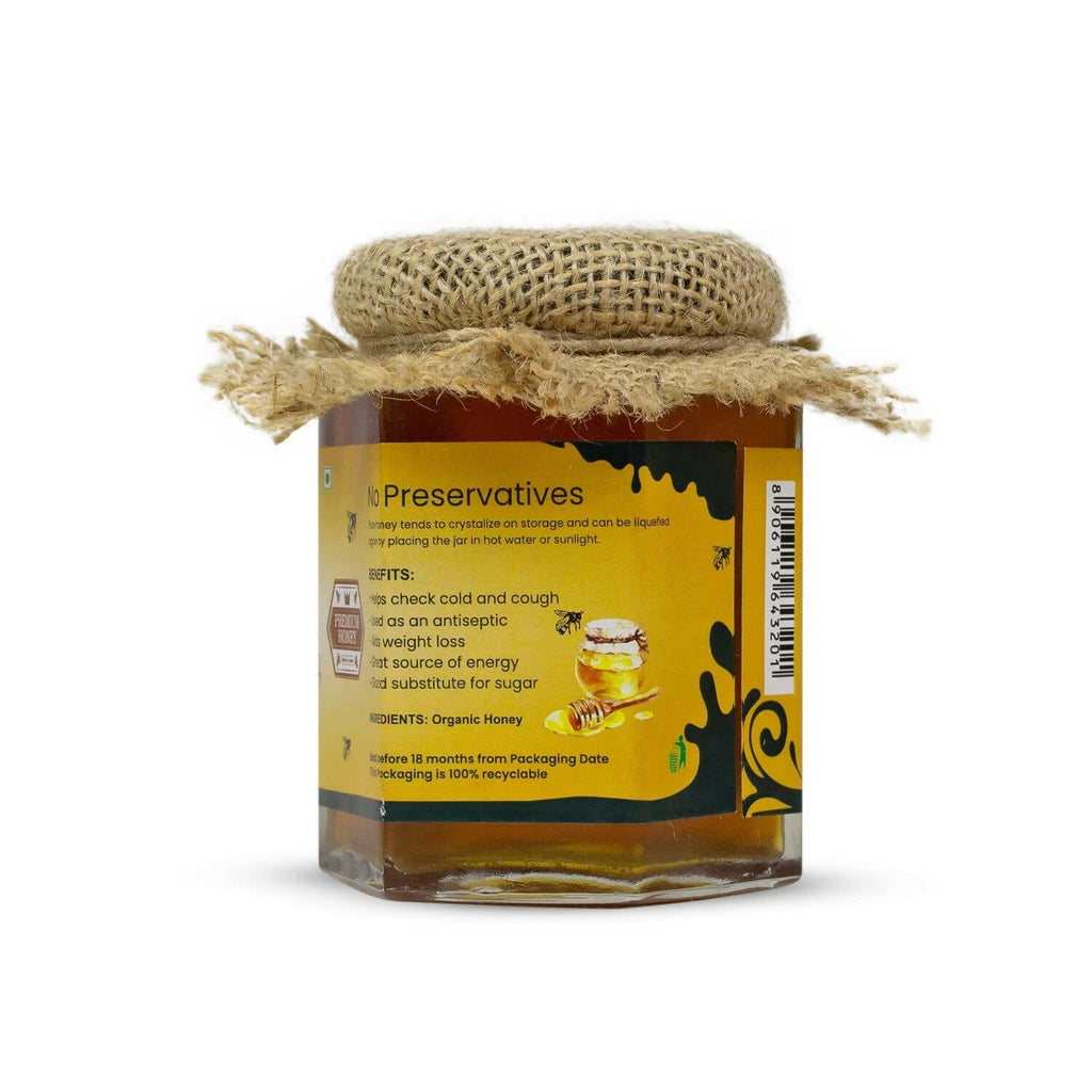 Upaveda Certified Organic Raw Honey | Grocsy