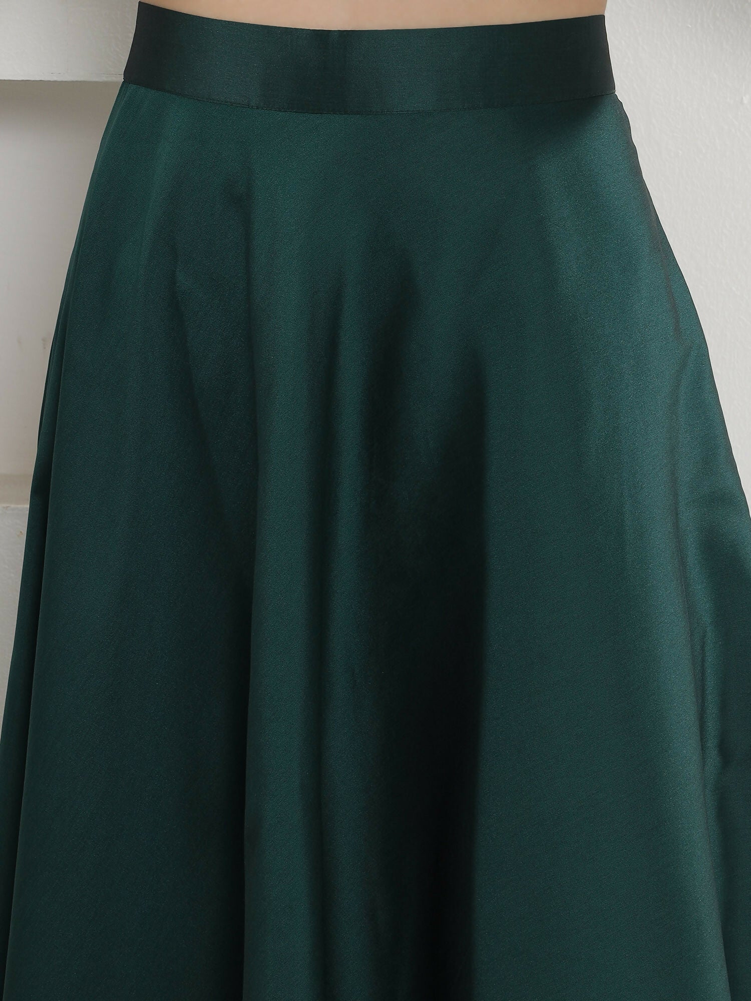 Joban Fashion Green Lehnga Top And Dupatta Set | Grocsy
