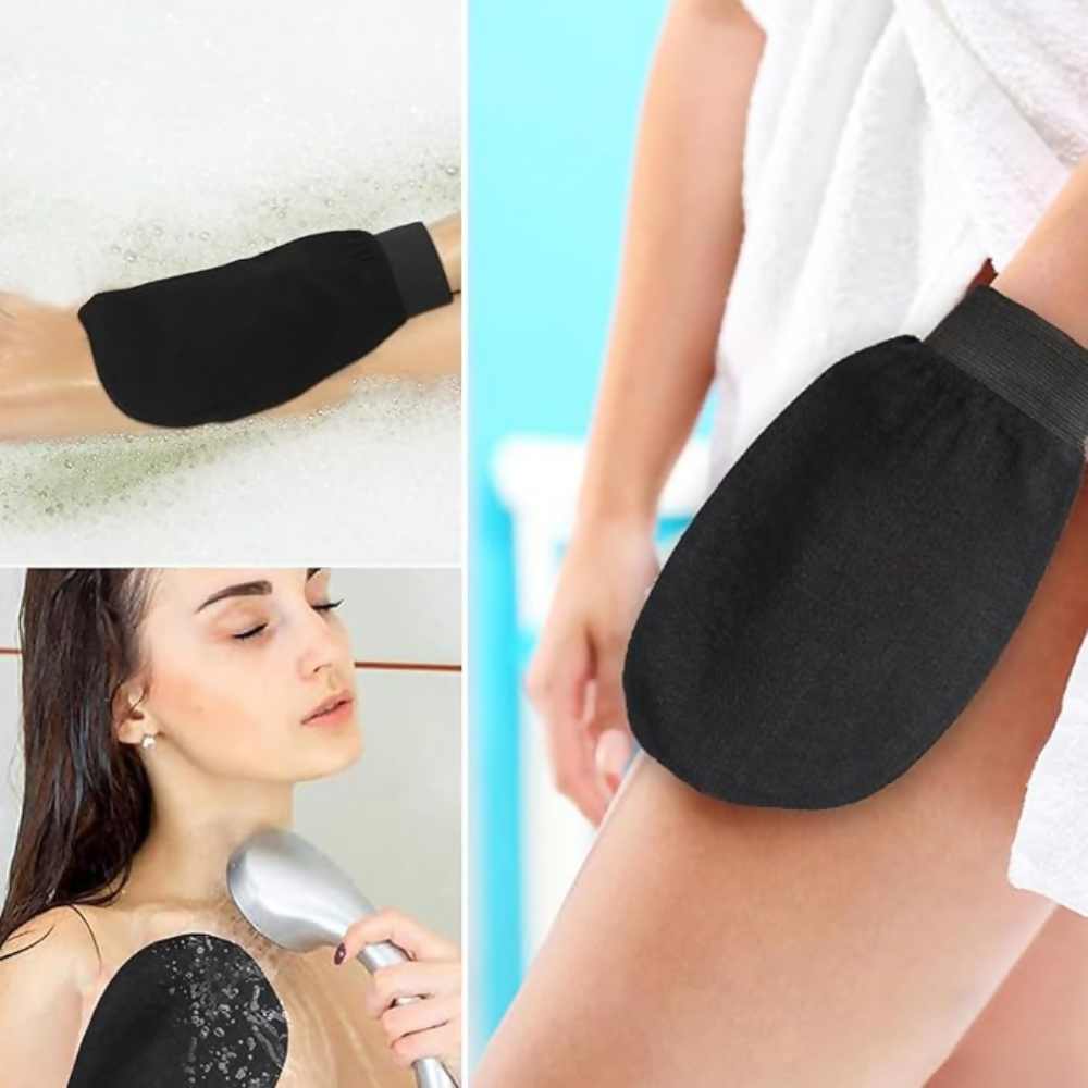 Bronson Professional Exfoliating Bath Glove Body Scrubber Mitt Loofah | Grocsy