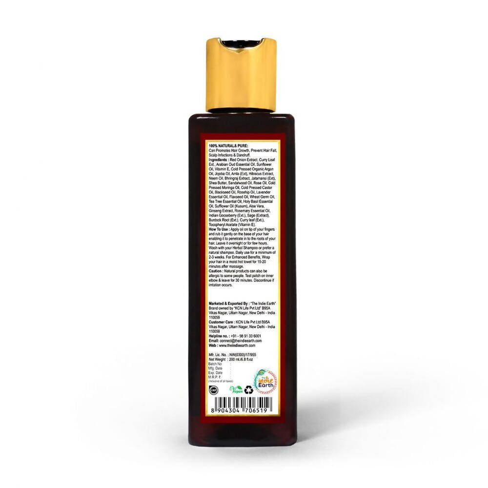 The Indie Earth Red Onion Hair Growth Oil | Grocsy