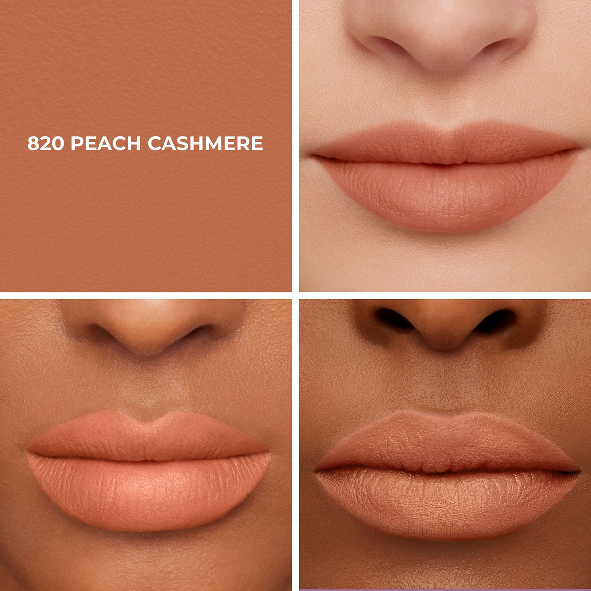 Laura Mercier Caviar Smoothing Matte Lipstick - 820 Peach Cashmere | Grocsy