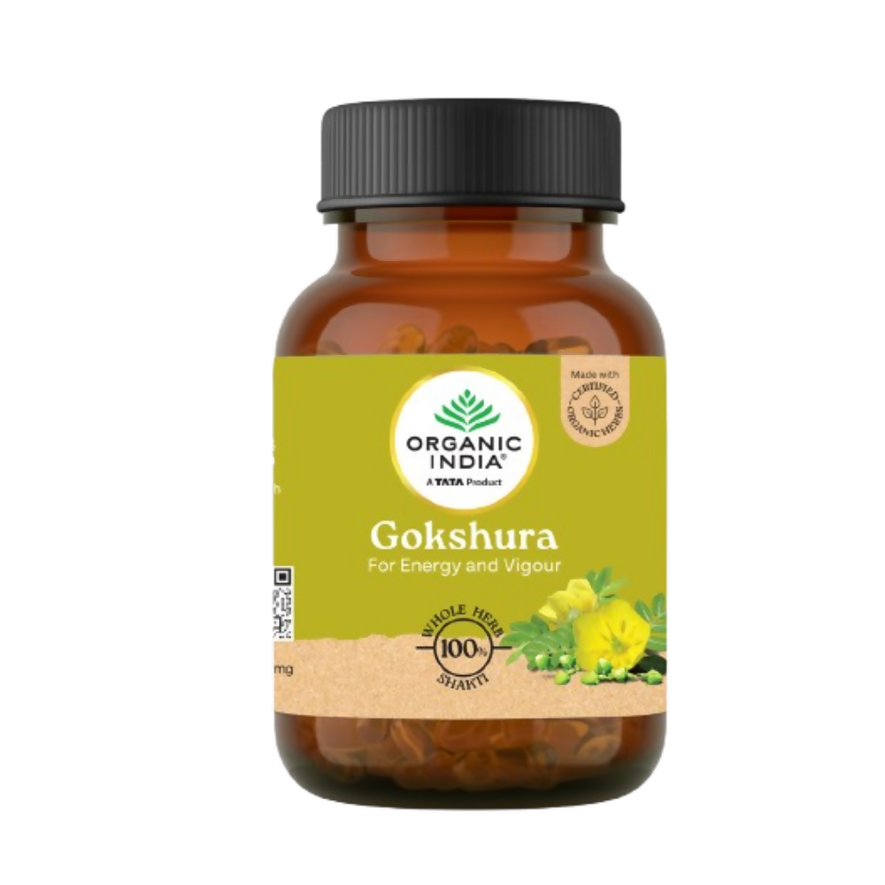 Organic India Gokshura Capsules | Grocsy