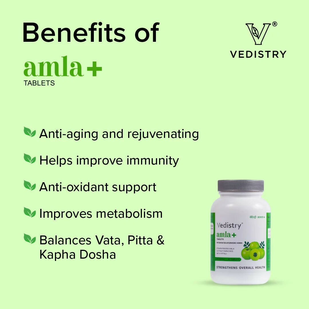 Vedistry Amla Tablets | Grocsy