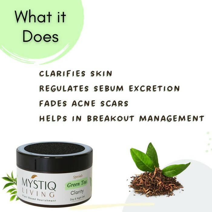 Mystiq Living Specials Green Tea Clarity Gel Cream | Grocsy