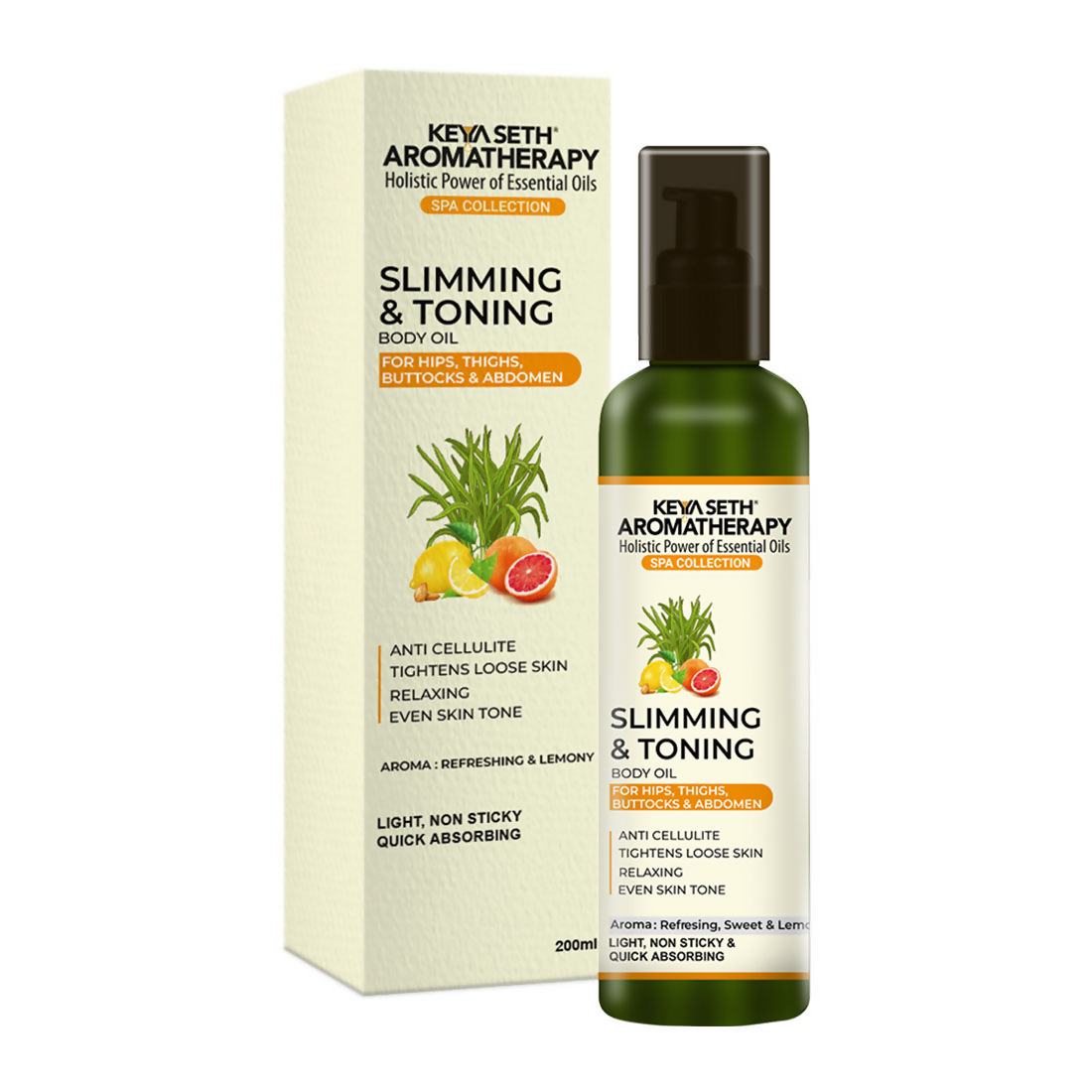 Keya Seth Aromatherapy Slimming & Toning Body Oil | Grocsy