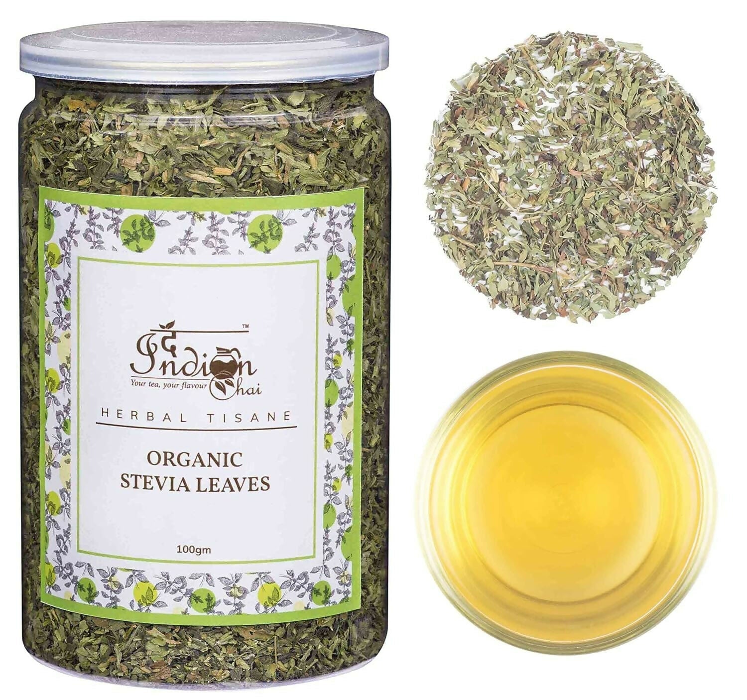 The Indian Chai - Organic Stevia Leaves Tea | Grocsy