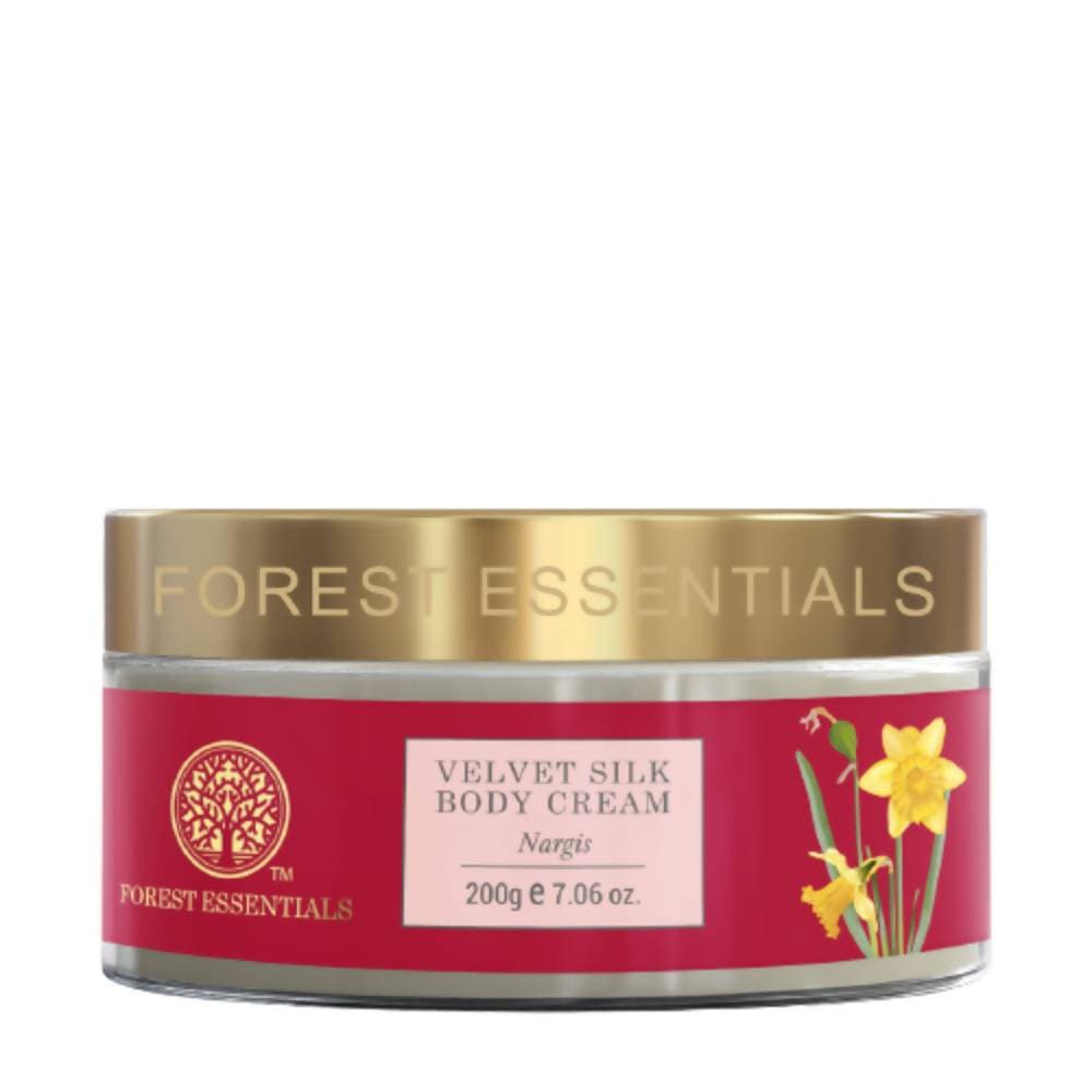 Forest Essentials Velvet Silk Body Cream Nargis | Grocsy