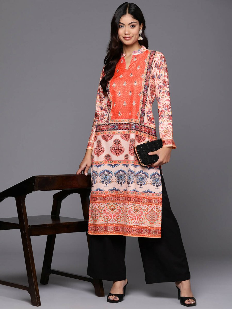 Ahalyaa Women's Traditional wear Kurta - Multi | Grocsy
