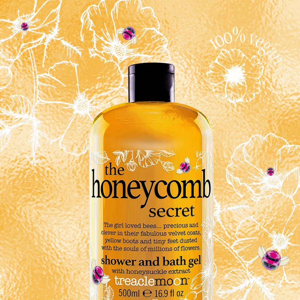 Treaclemoon The Honeycomb Secret Shower & Bath Gel | Grocsy