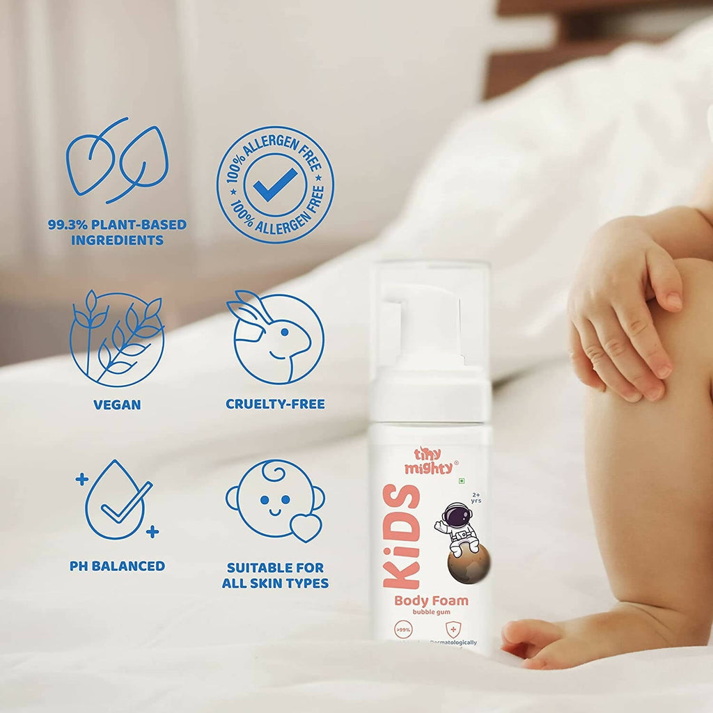 Tiny Mighty Kids Foam Body Wash | Grocsy