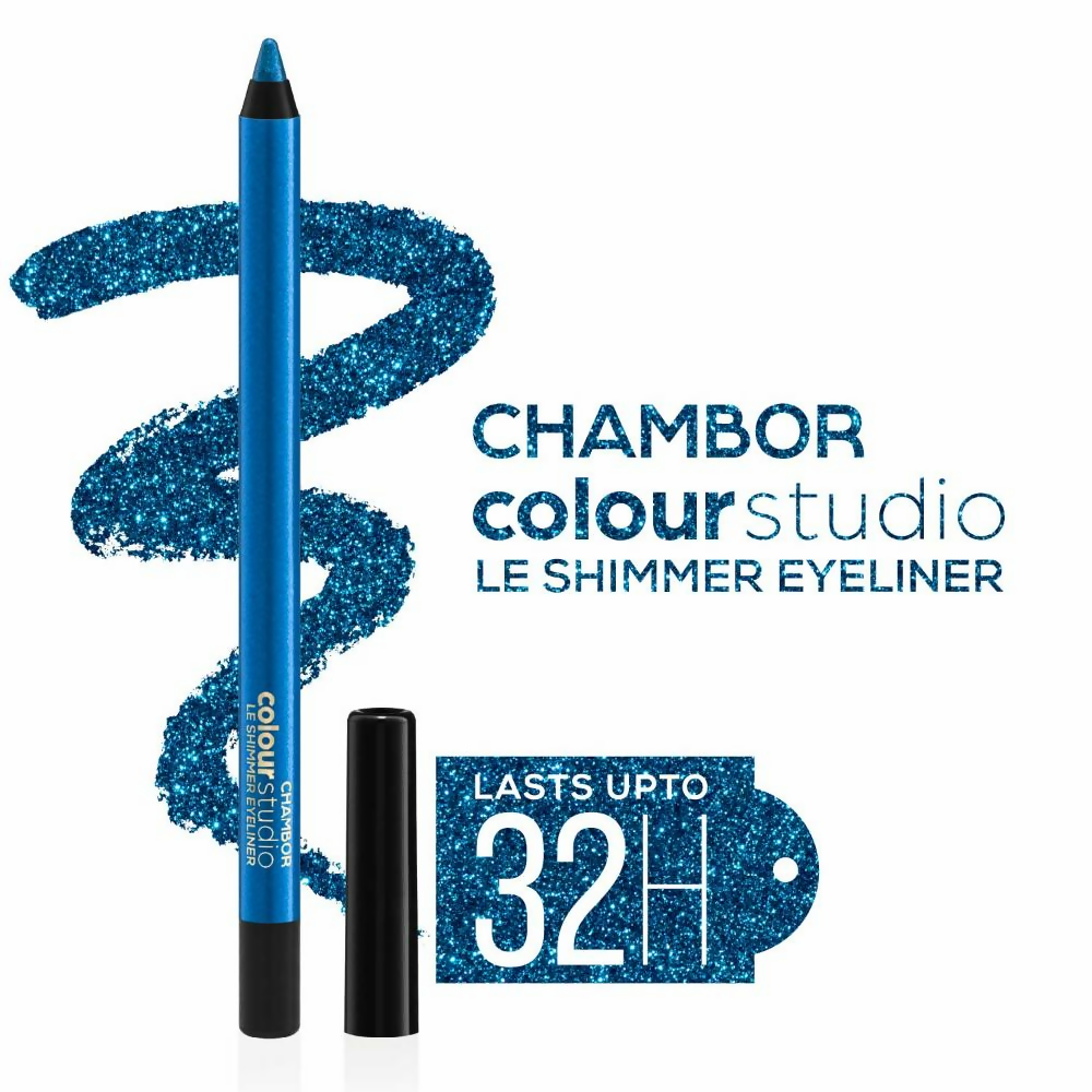 Chambor Colour Studio Le Shimmer Eyeliner - Blue Ballgown | Grocsy