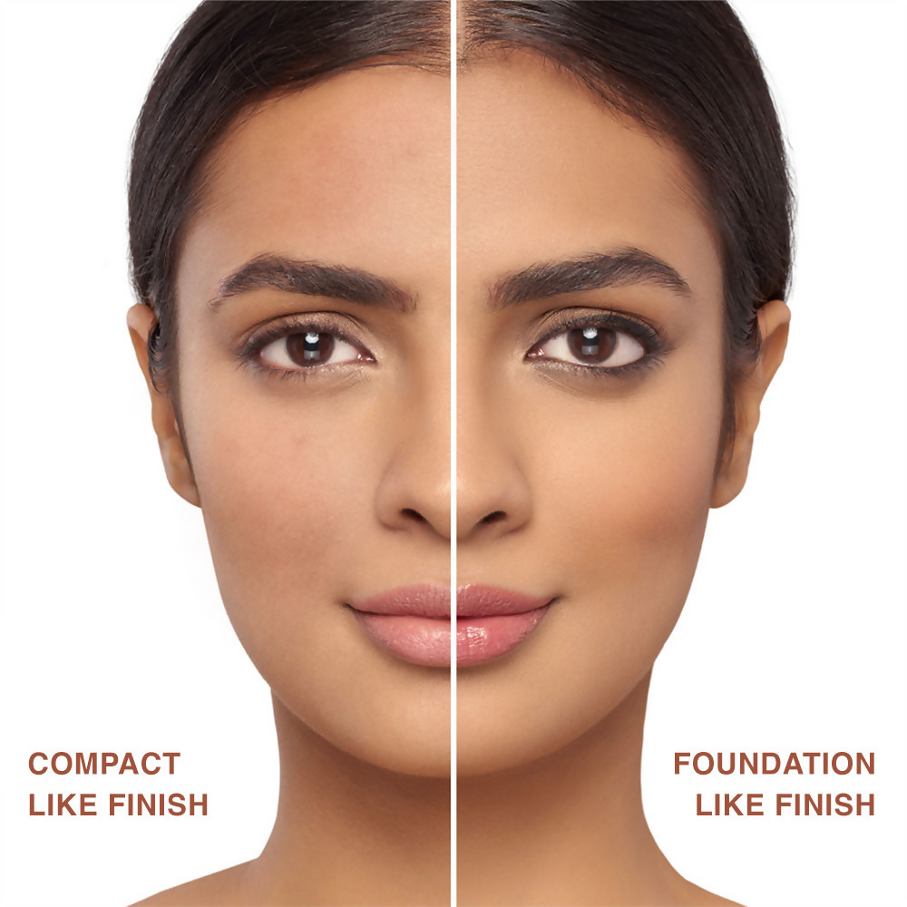 Lakme 9 To 5 Unreal Dual Cover Pressed Powder, 2 In 1 Compact + Foundation - 10 Ivory | Grocsy