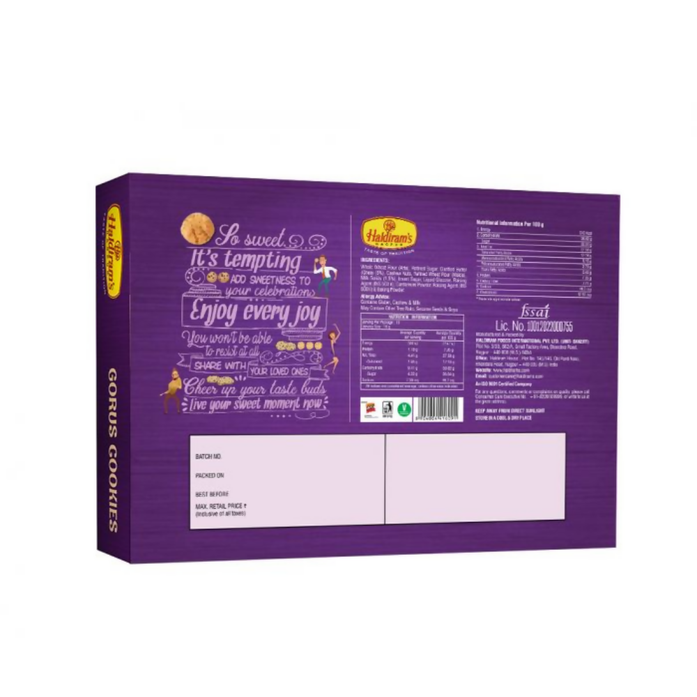 Haldiram's Gorus Cookies | Grocsy