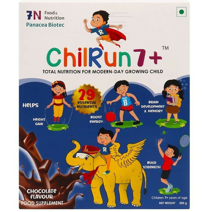 Chilrun 7+ Drink with Almond & Oats For Modern Day Growing Children Chocolate | Grocsy