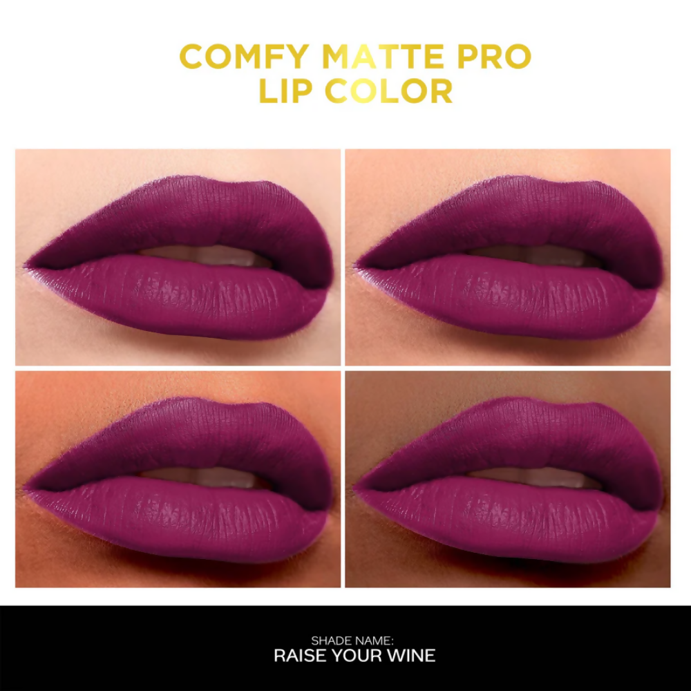 Faces Canada Comfy Matte Pro Liquid Lipstick - Raise Your Wine 03 | Grocsy