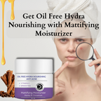 Dermistry Green Tea Vitamin C Oil Free Hydra Nourishing Mattifying Moisturizer Oily Acne Prone Skin | Grocsy