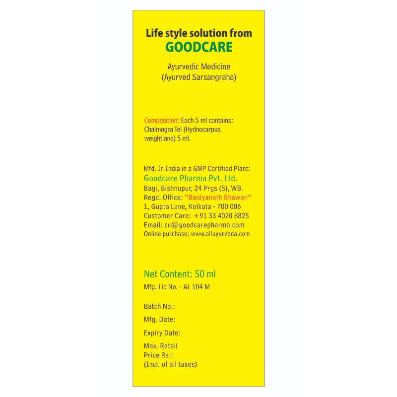 Baidyanath Goodcare Tuvrak (Chalmogra) Tel | Grocsy