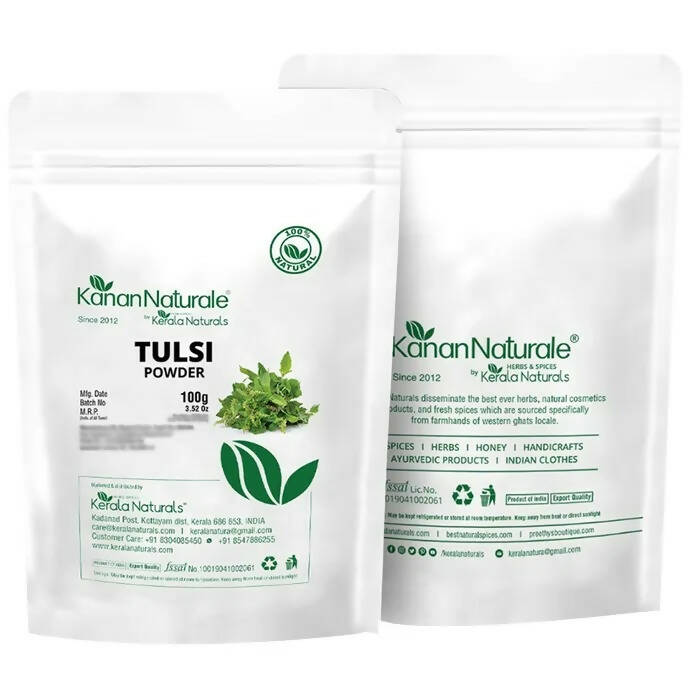 Kerala Naturals Organic Tulsi Powder | Grocsy