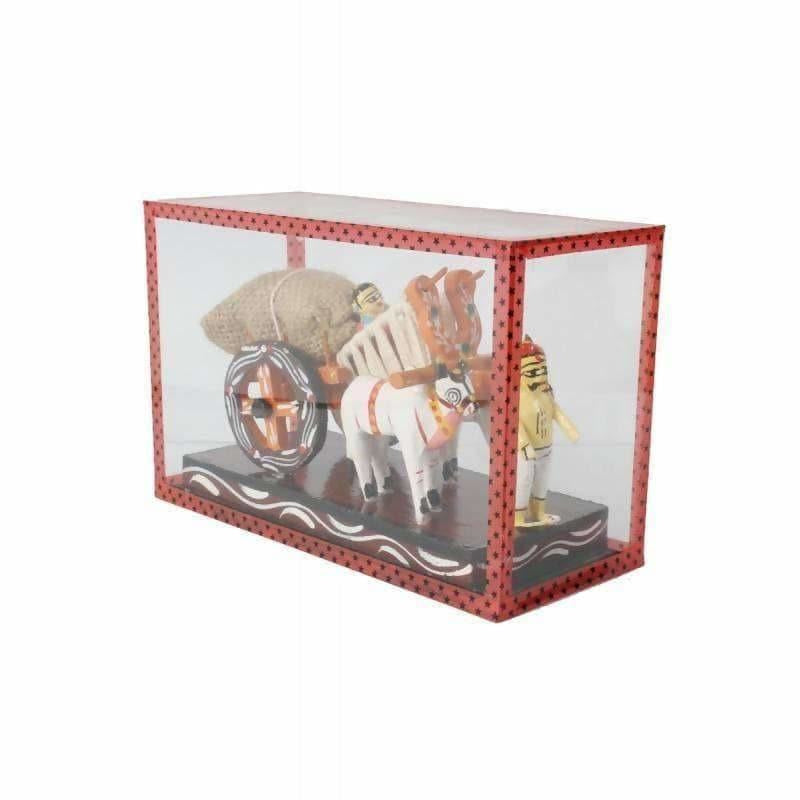 Kondapalli Bullock Cart With Frame(Medium size) | Grocsy