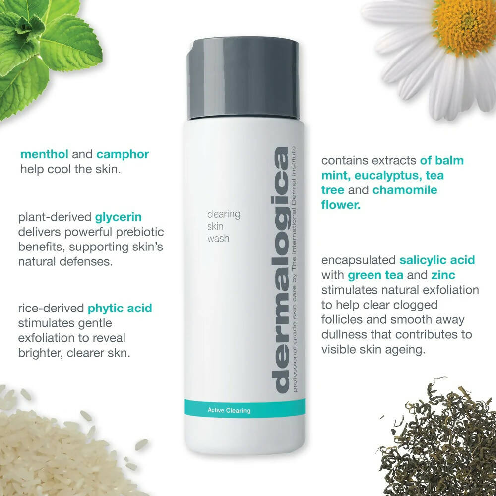 Dermalogica Clearing Skin Wash for Oily & Acne-Prone Skin | Grocsy