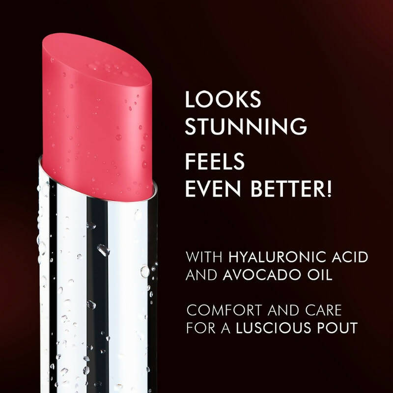 Lakme Absolute Skin Dew Satin Lipstick - 204 Pink Bae | Grocsy